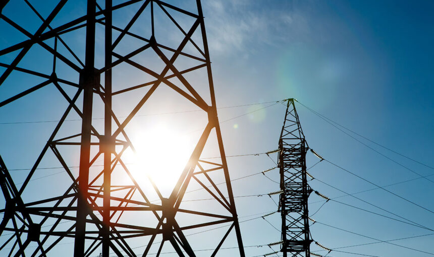 Torres de energia elétrica